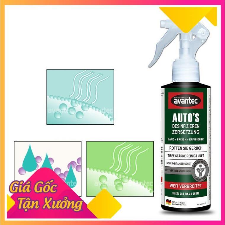 Chai Xịt Khử Mùi Máy Lạnh Avantec 230ml Cho Gia Đình Và Trong Xe Ô Tô FREESHIP  TP'S