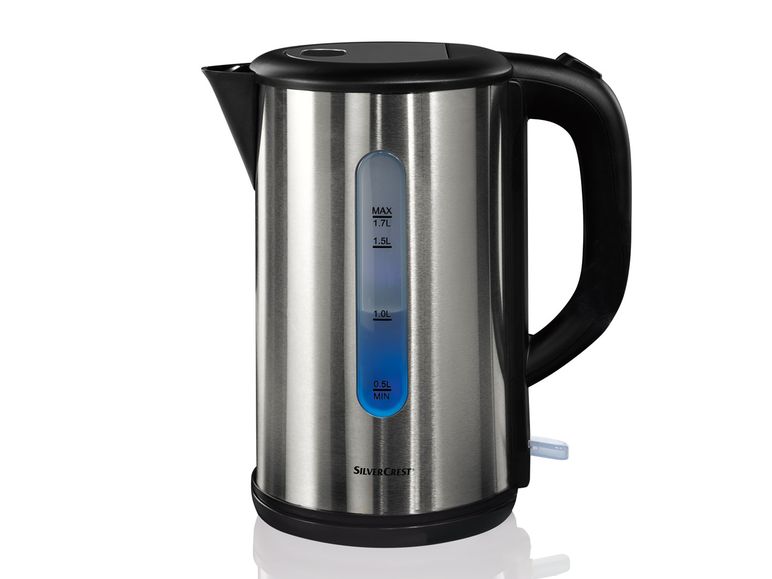 Ấm siêu tốc SilverCrest SWK 3000 A1 màu đen có chỉnh nhiệt Hàng chính hãng