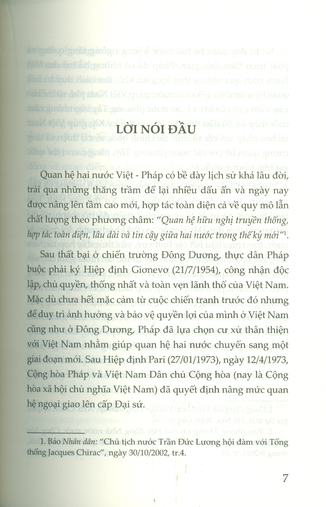 50 Năm Quan Hệ Việt - Pháp (1973 – 2023) - TS. Võ Minh Hùng (sách chuyên khảo)