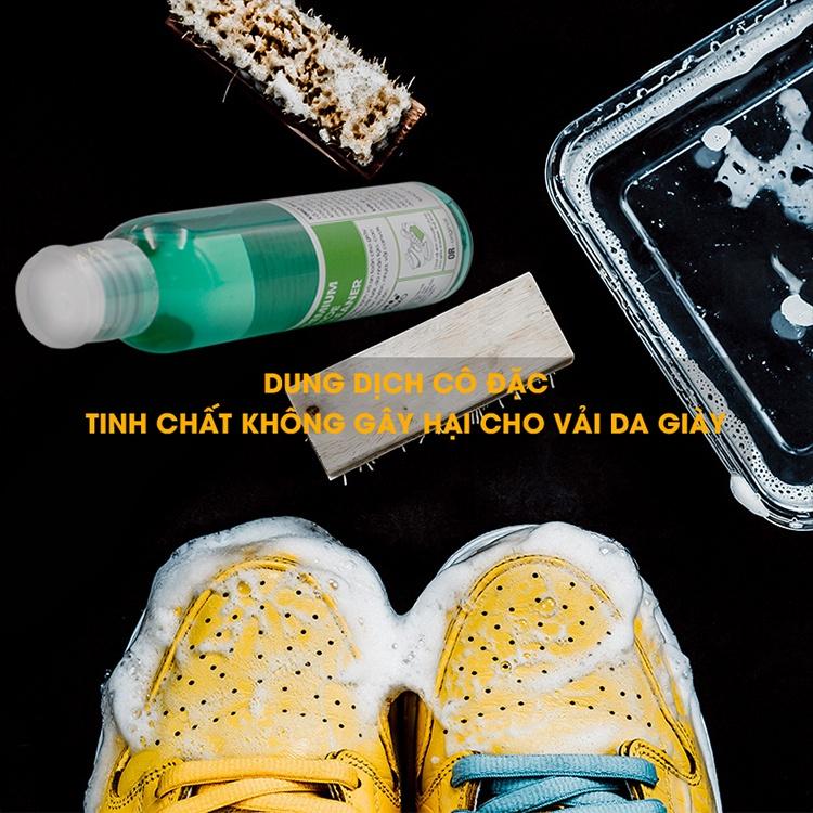 Chai Dung Dịch Vệ Sinh Giày Sneaker Prenium Shoe Cleaner 120ml Làm Sạch Chuyên Sâu