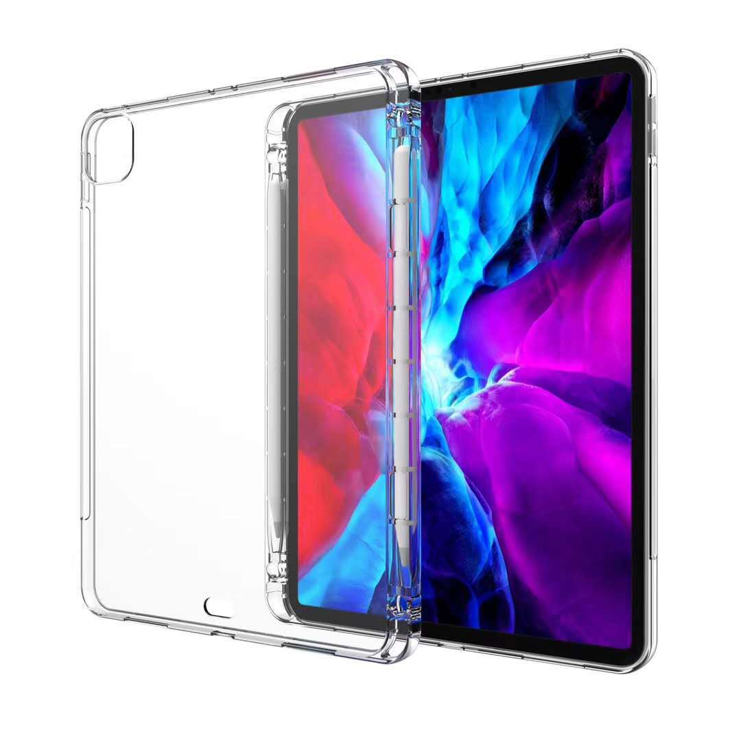 Case Ốp Lưng Chống Sốc Trong Dành Cho Ipad Pro 12.9 Inch 2020 Có Khe cho Apple Pencil