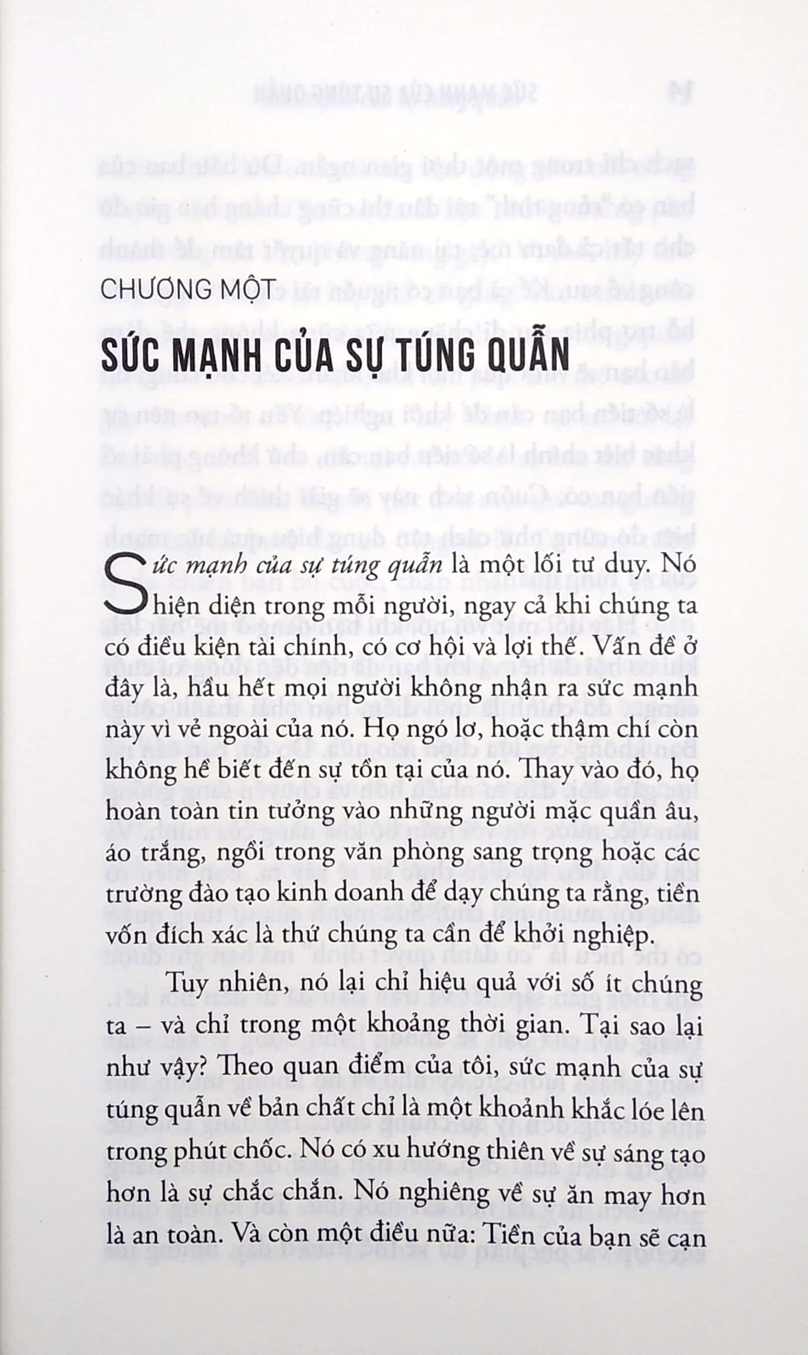 Sức Mạnh Của Sự Túng Quẫn