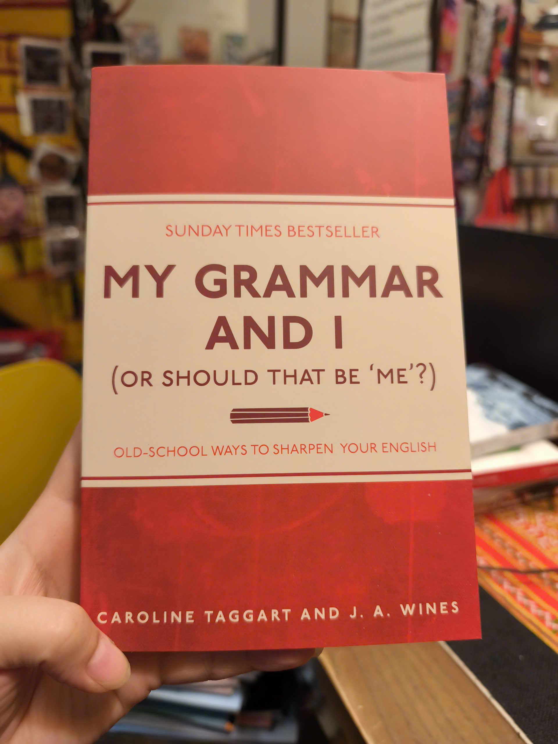 Sách - My Grammar and I by Caroline Taggart | Educational Self-Help English Book | Sách ngoại văn