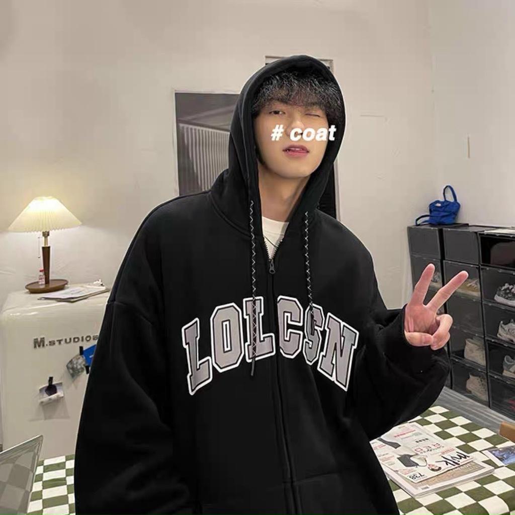 ÁO KHOÁC HOODIES TRÙM ĐẦU LOLCSN HOTTREND PHONG CÁCH THỜI TRANG NAM 1986