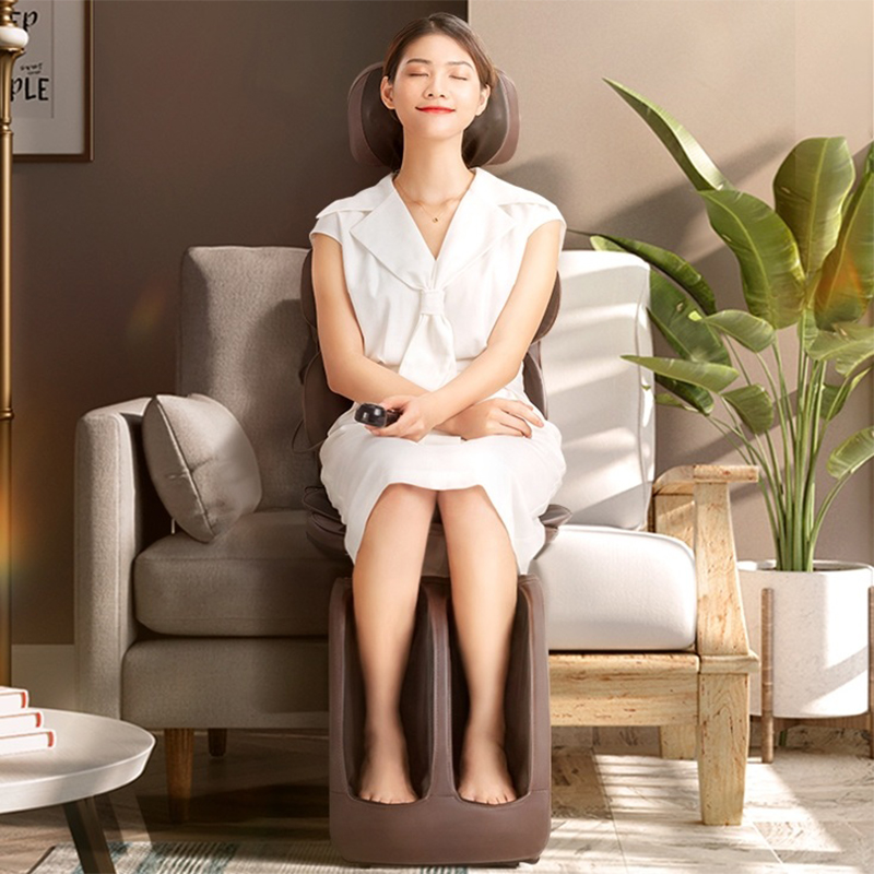 Đệm Ghế Massage Toàn Thân Cao Cấp Giúp Thư Giãn Cổ Vai Gáy Và Chân màu ngẫu nhiên