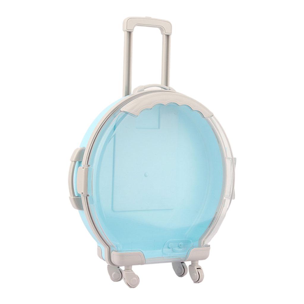 1piece Suitcase Travel Luggage fit for Girl Doll Kids Toys