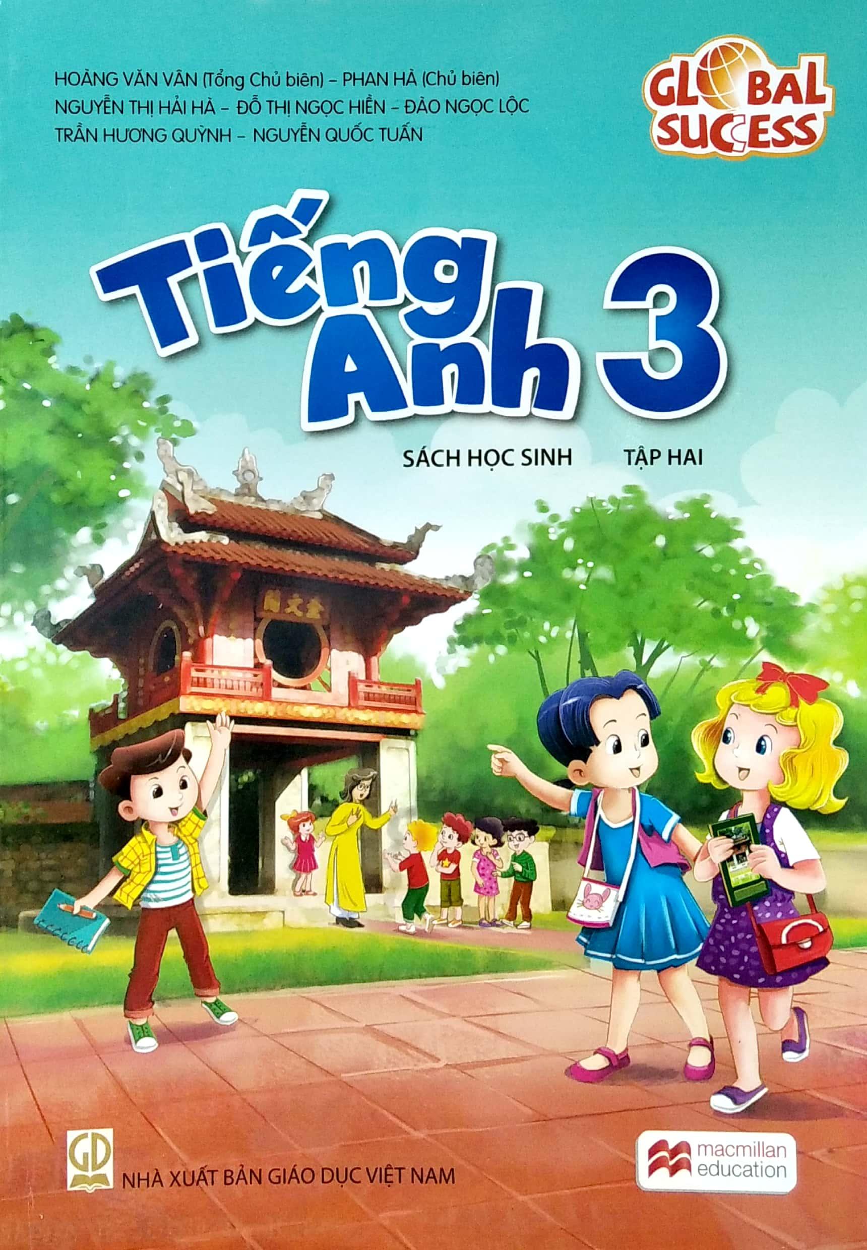 Tiếng Anh Lớp 3 - Global Success - Tập 2 - Sách Học Sinh (2023)