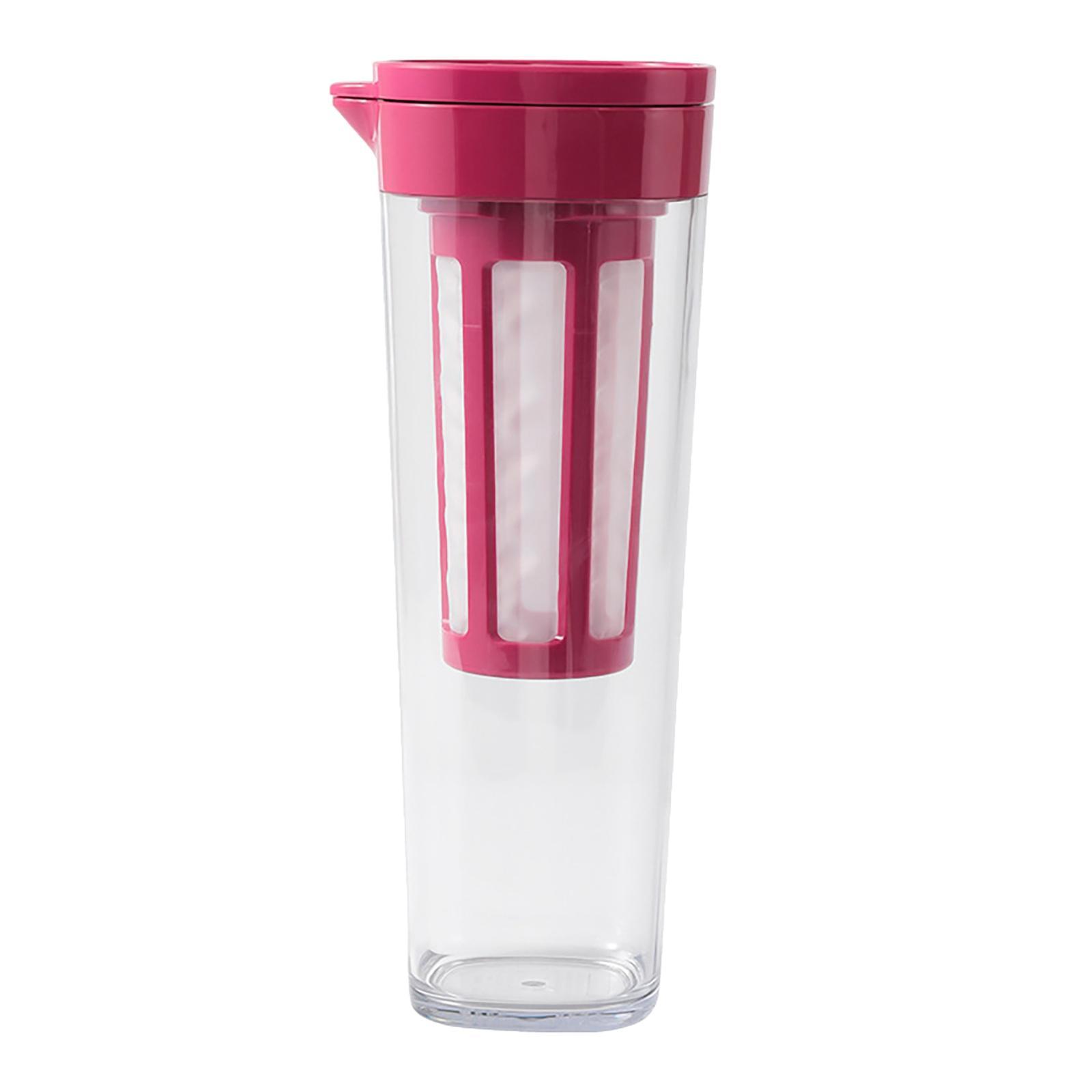 Beverage Water Jug 1.1L Capacity Hot & Cold Water Tank Fridge Teapot Water Jug for Iced Tea Cold/Hot Water Coffee Juice Lemonade Beverage