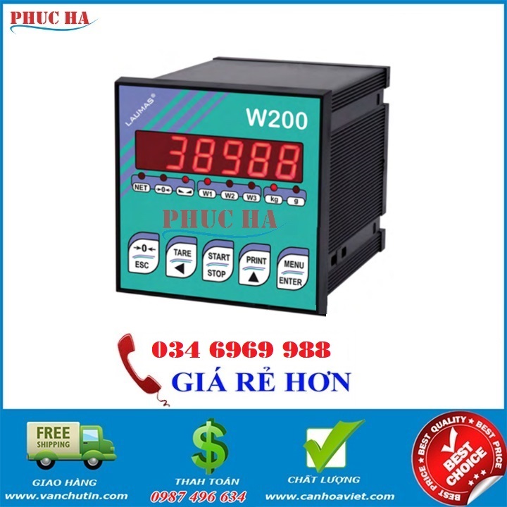 Đầu cân Laumas W200