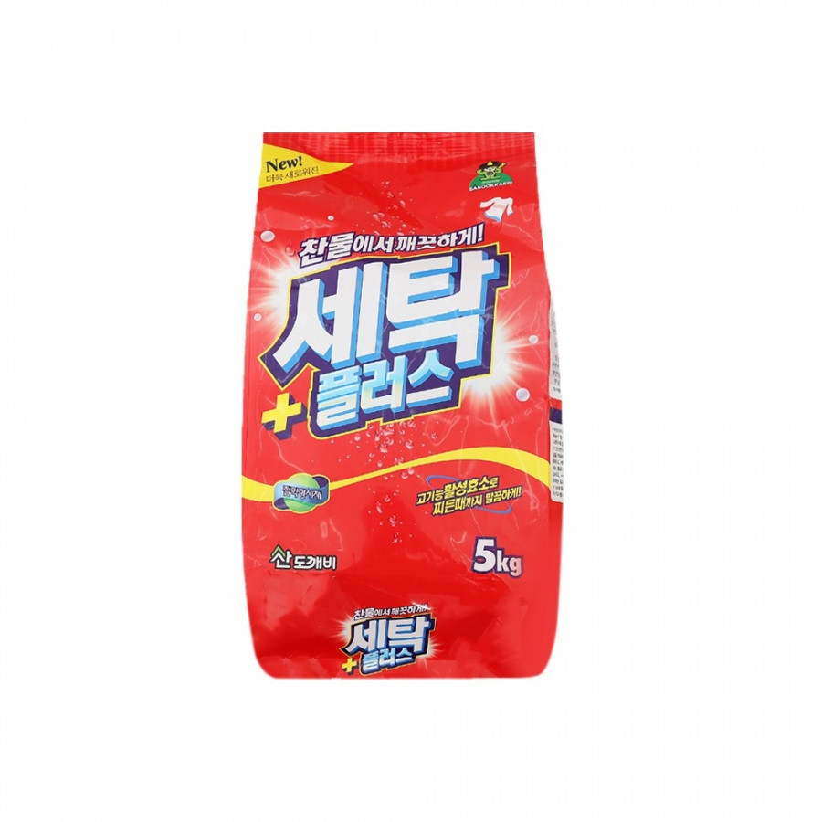 Bột giặt siêu sạch Sandokkaebi túi 5kg nhập khẩu Hàn Quốc