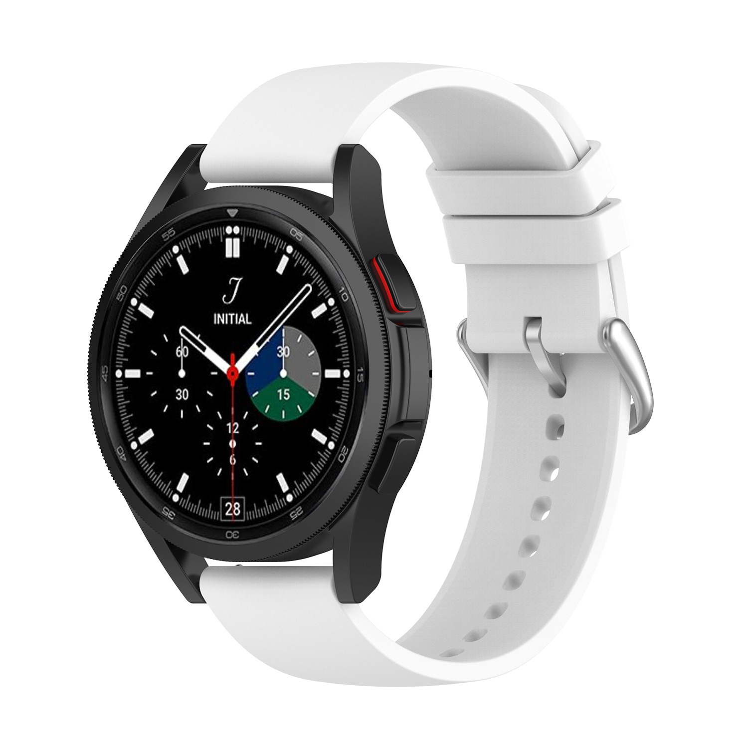 Dây Silicon Simple cho Galaxy Watch 6 / Watch 4,6 Classic / Garmin Vivo Venu / Galaxy Watch 5 / Ticwatch Pro / Huawei Watch GT 4 (Size 20mm/22mm) - Hàng Nhập Khẩu