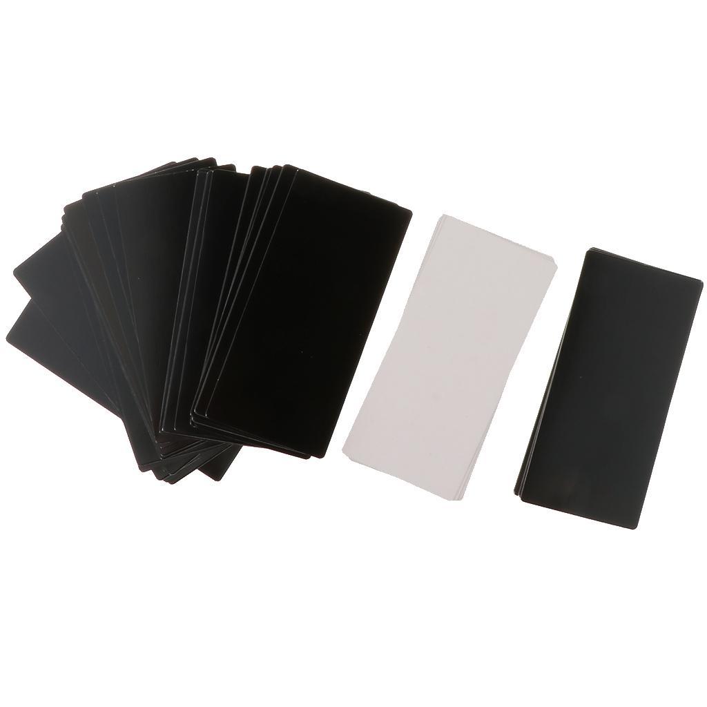 50pcs Blank Paper Card Label Gift Tags Bookmark Note DIY Favor