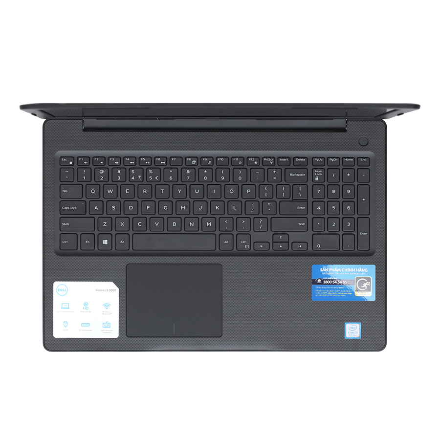 Laptop Dell Vostro 3580 T3RMD3 (Core i7-8565U/ 8GB DDR4 2666MHz/ 1TB 5400rpm, x1 slot SSD M.2 PCIe/ AMD 520 2GB/ 15.6 FHD/ Win10) - Hàng Chính Hãng