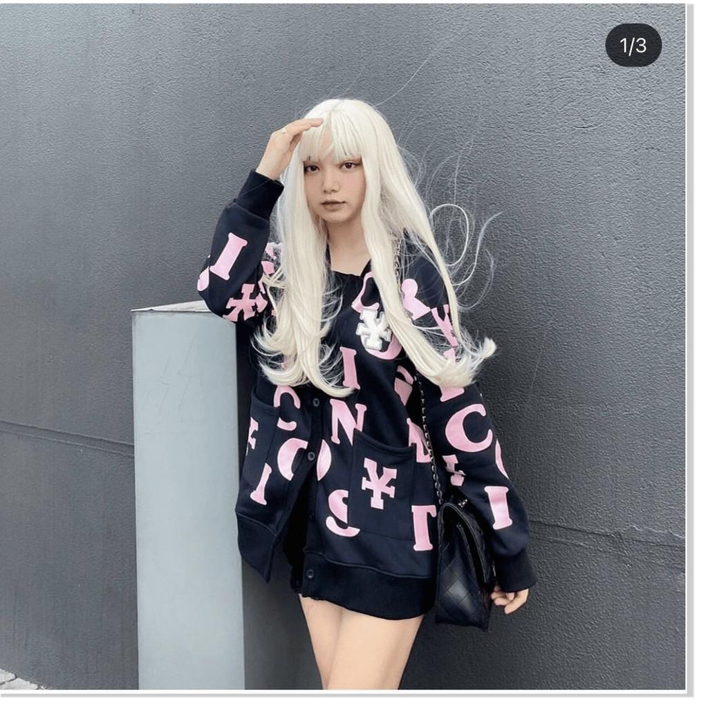 Áo khoác nỉ cardigan form chuẩn đẹp