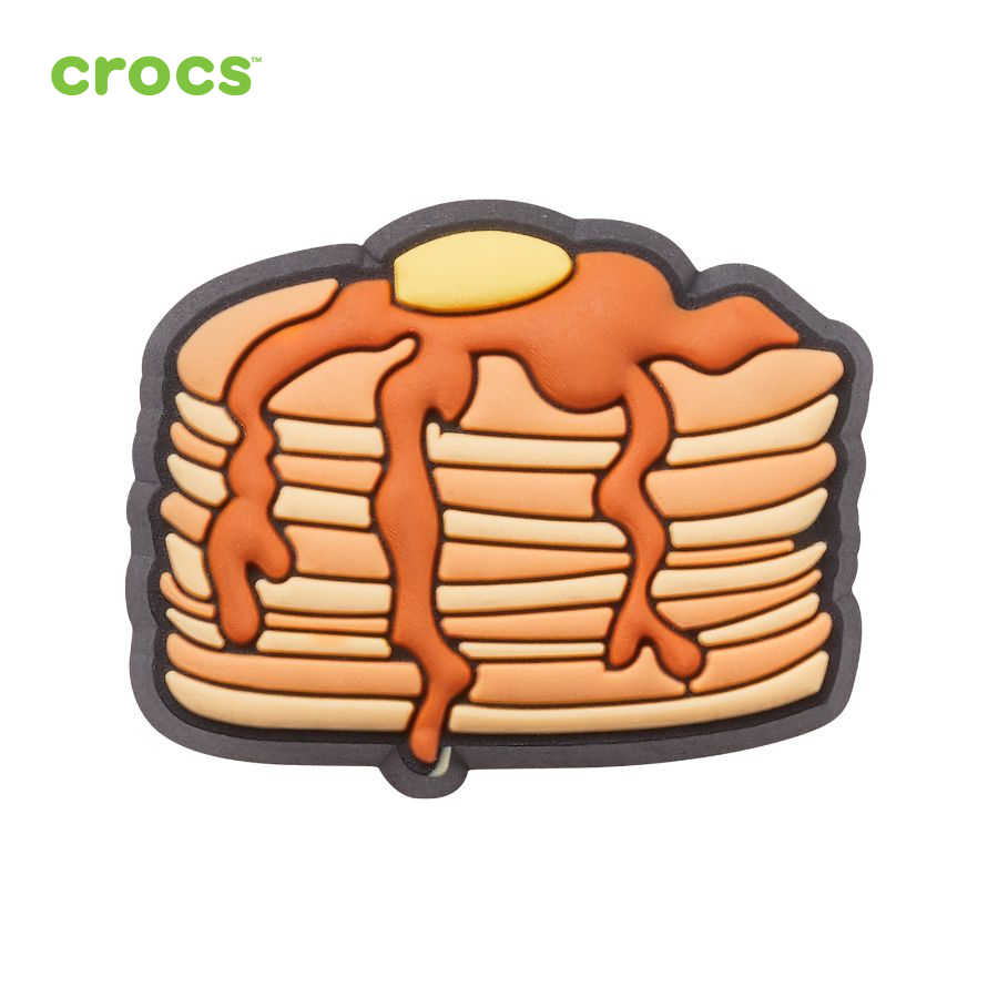 Sticker nhựa jibbitz unisex Crocs Pancake Stack