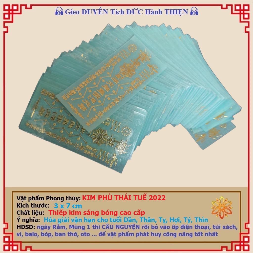 Thái Tuế năm 2022 - Kim Phù Thái Tuế Nhâm Dần năm 2022