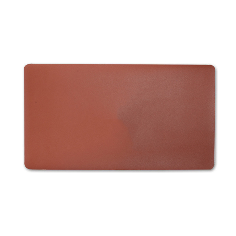 Tấm lót bàn làm việc bằng da chống nước nhiều màu cao cấp - Nâu da - 90 x 45 cm