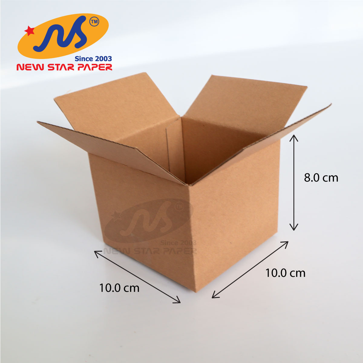 10x10x8 - Combo 20 hộp giấy gói hàng, hộp carton