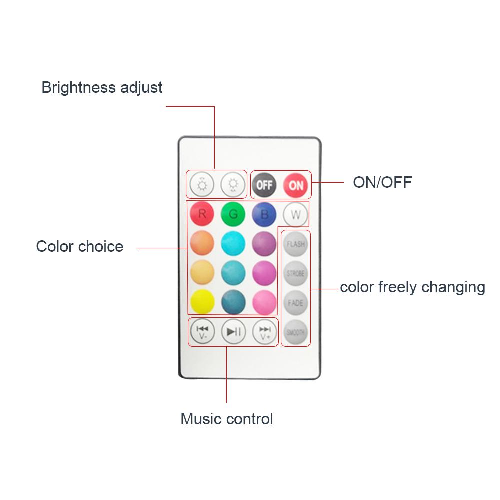 Bóng đèn thông minh không dây BT E27 thay đổi màu sắc có phát nhạc