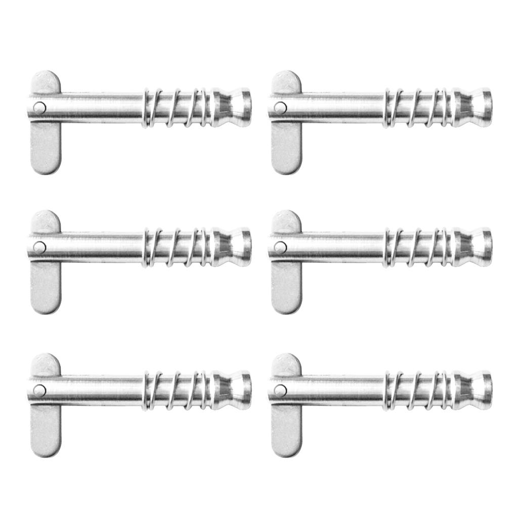 6x Bạc Mềm Inox 316 Cao Cấp Thuyền Phát Hành Nhanh Pin Sàn Tàu Bản Lề