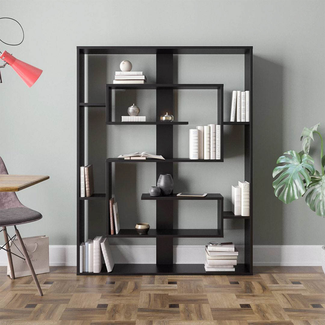 Giá sách bằng gỗ thiết kế hiện đại SMLIFE Beatrice