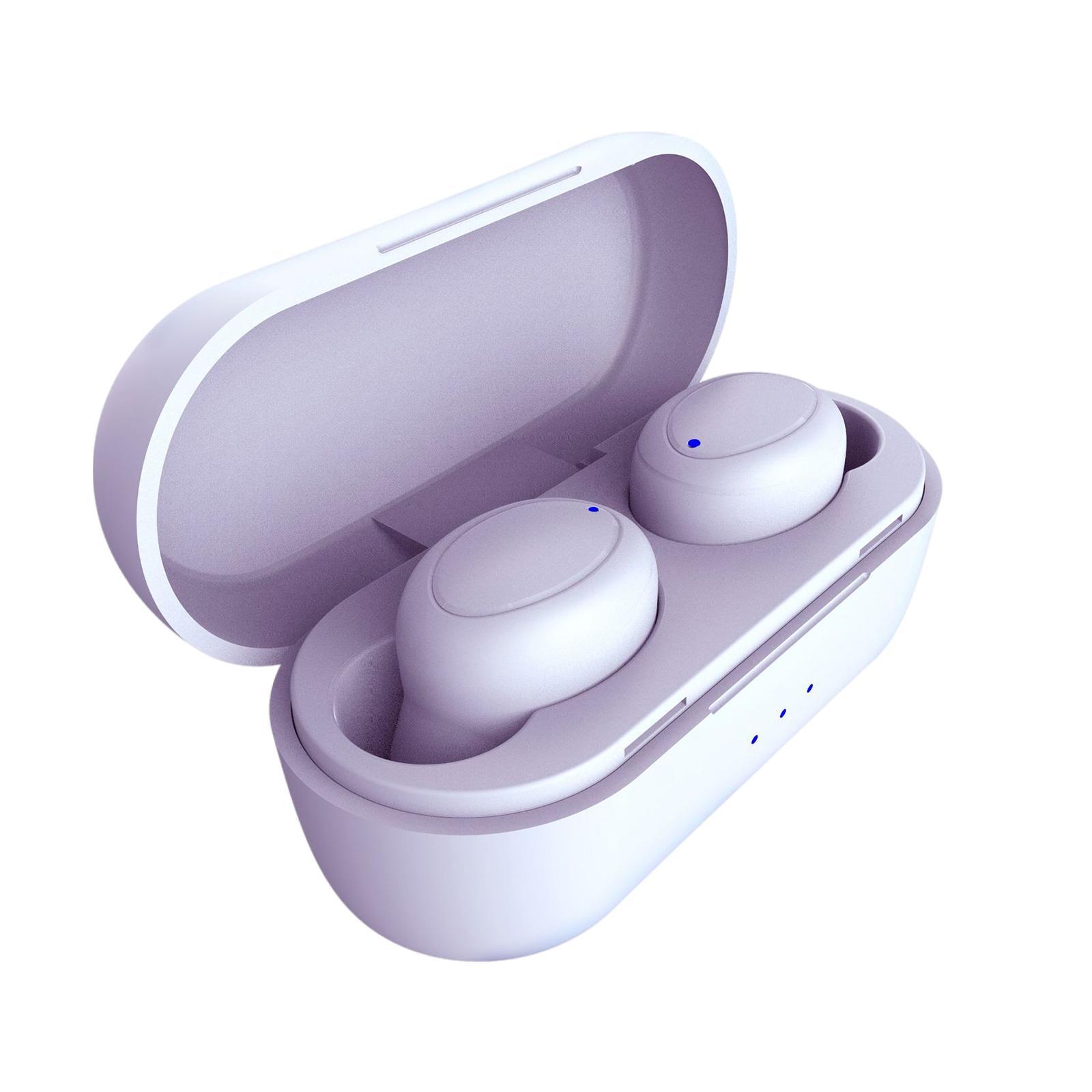 Bluetooth 5.0 Earbuds True Wireless Stereo Waterproof Noise Reduction for iOS Android