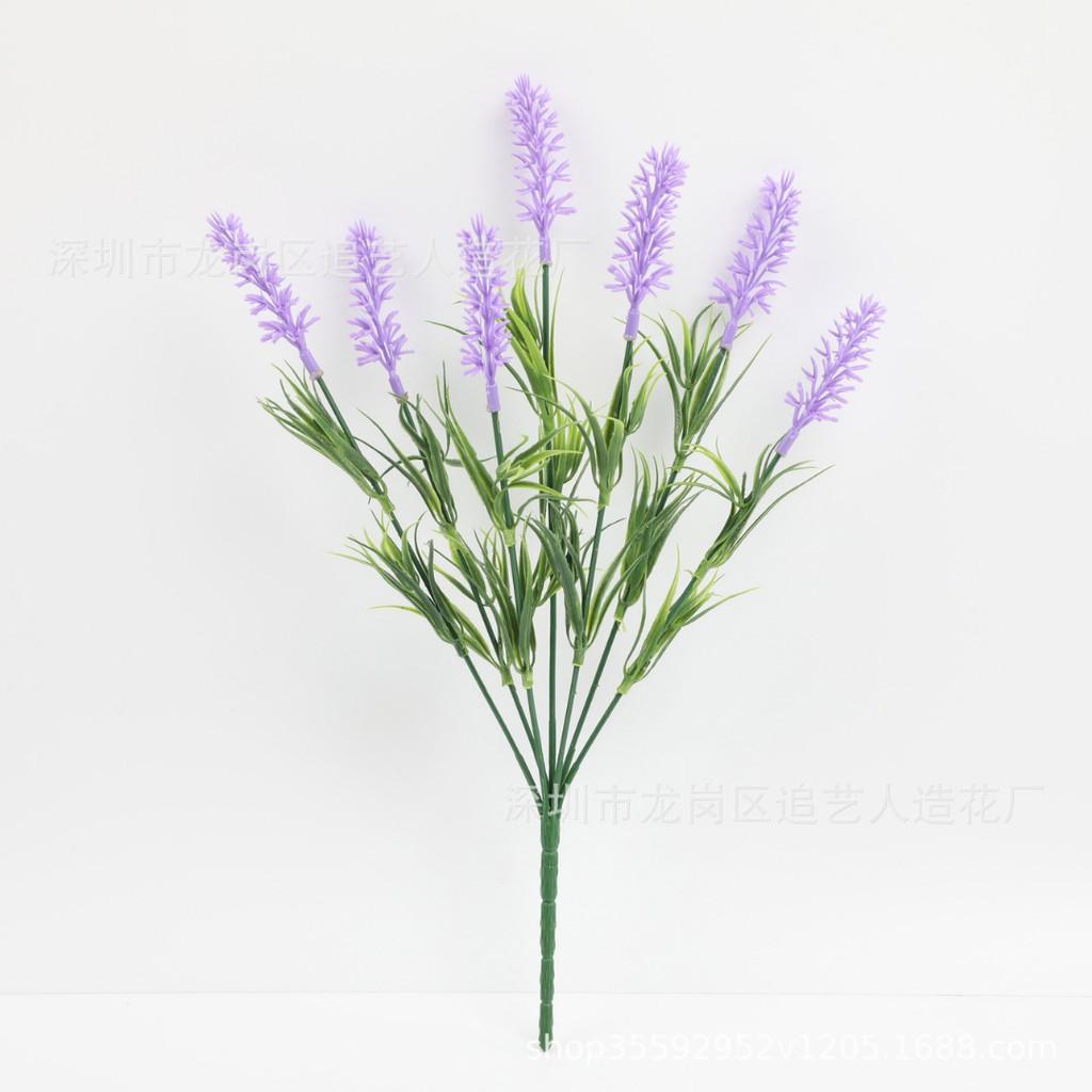 Hoa Oải Hương Lavender giả trang trí kiểu dáng xinh xắn