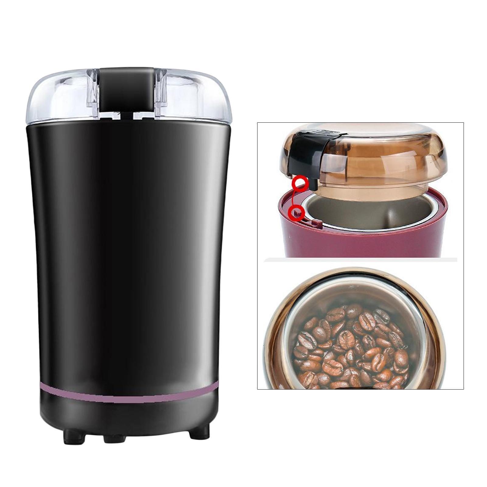Small Electric Coffee Grinder -button Operation Easy to Clean