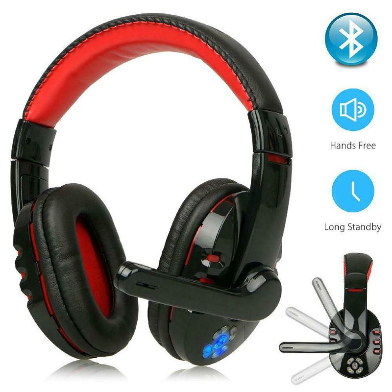 Bluetooth Stereo Không Dây Game Thủ Tai Nghe Có Mic Cho Máy Tính, Laptop PS4 Play Station 4, Nintendo Switch, máy Tính Bảng