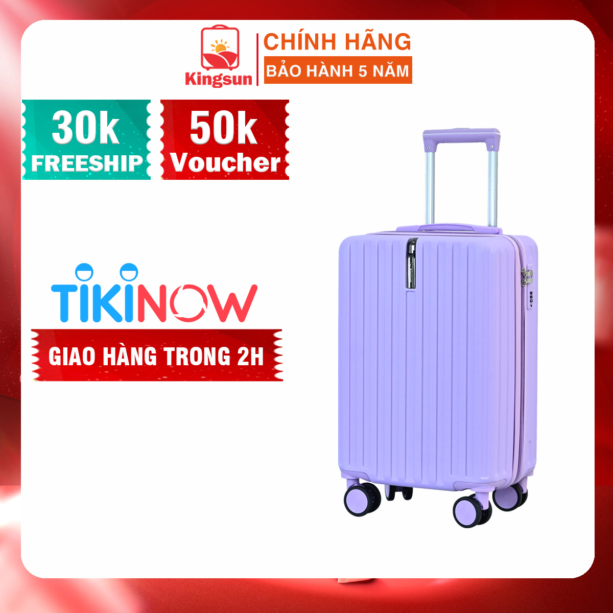 Hình ảnh Vali Kéo Du Lịch Size 20 KS-219, Chính hãng, Bảo Hành 5 Năm