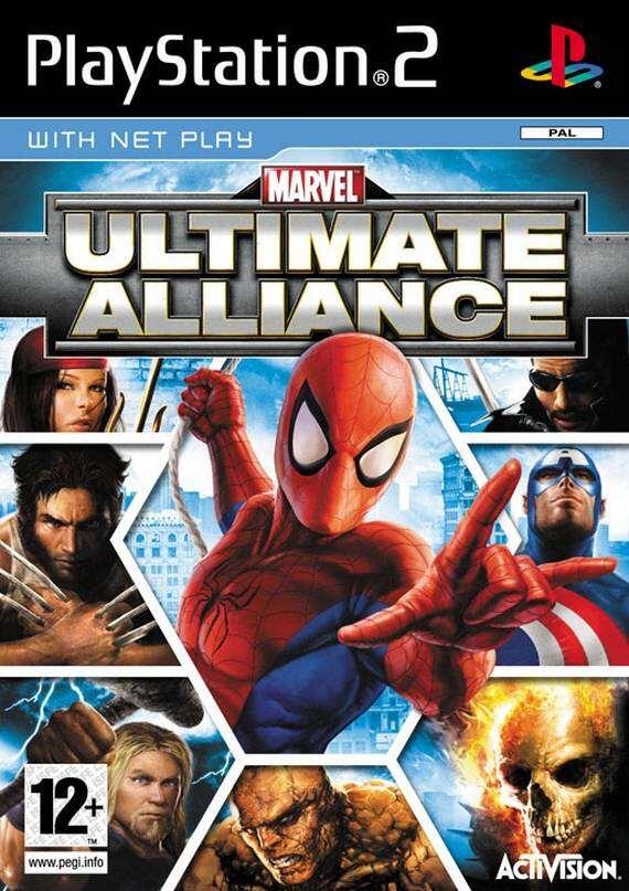 Game PS2 marvel ultimate alliance 2