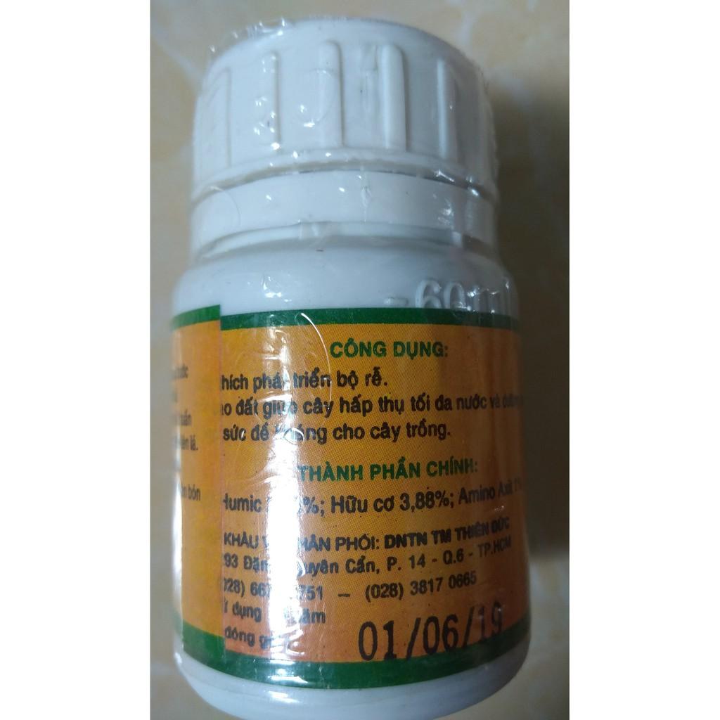 Phân bón lá hữu cơ sinh học ROOTS 2 - chai 60 ml