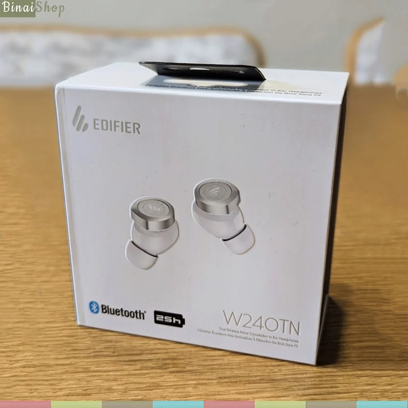 Edifier W240TN -Tai Nghe In-Ear Bluetooth 5.3, Chống Ồn Chủ Động AI DNN, Chống Nước IP55 - Hàng chính hãng