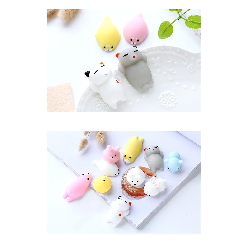 2 Pcs Soft Slow Rising Squishes TPR Stress Relief Toy