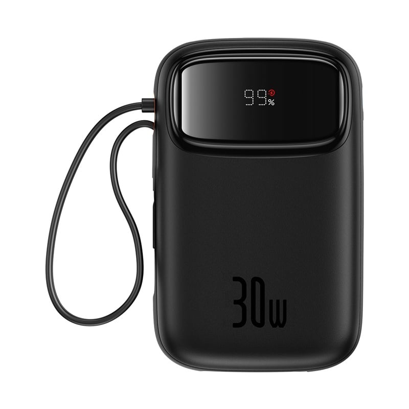 Pin Sạc Dự Phòng Baseus Qpow 2 Digital Display 30W (10000/20000mAh) - Hàng chính hãng