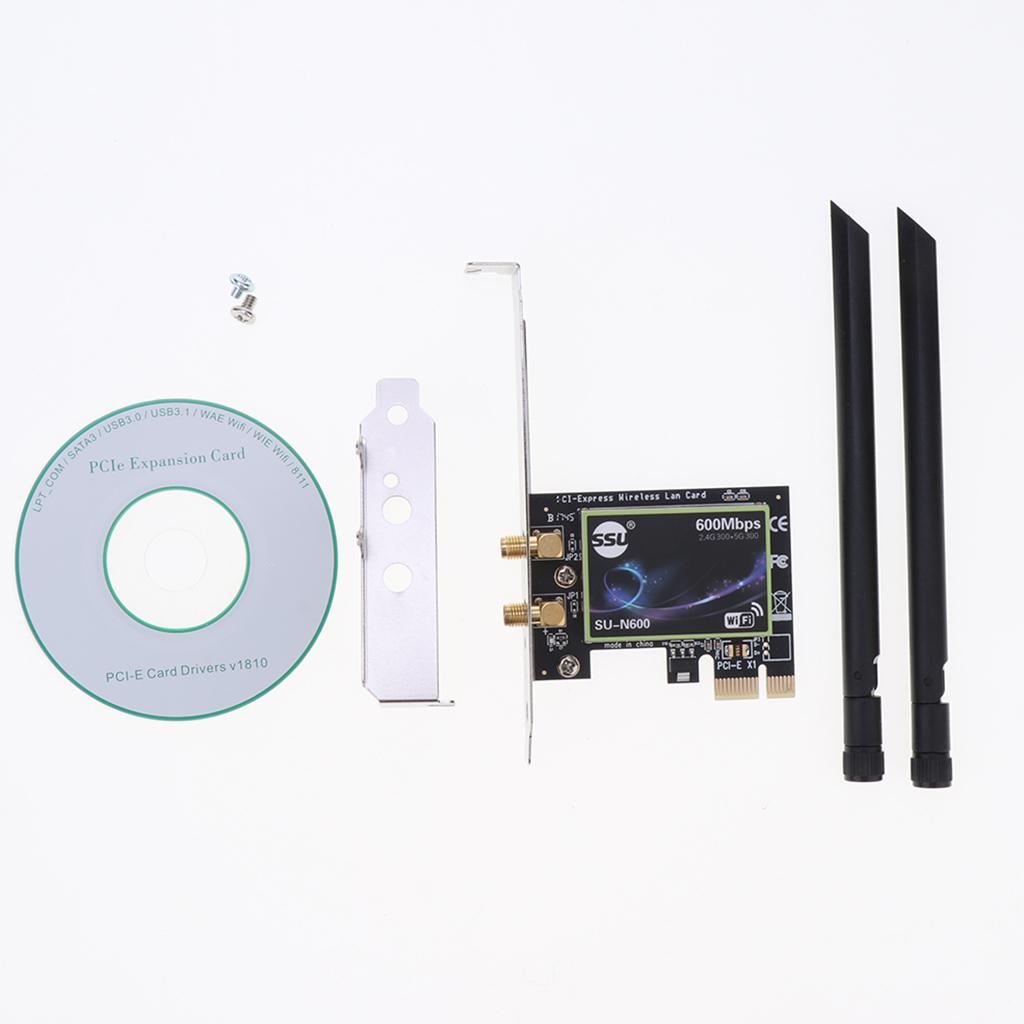 600 Mbit / S WIFI WLAN Card Desktop WIFI WLAN Card Network Adapter for Win7