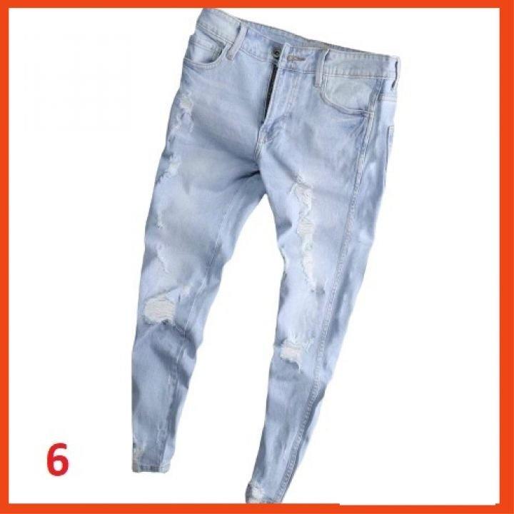 Quần jean nam chất bò co giãn- nhiều mẫu giá rẻ phong cách TINA ms5