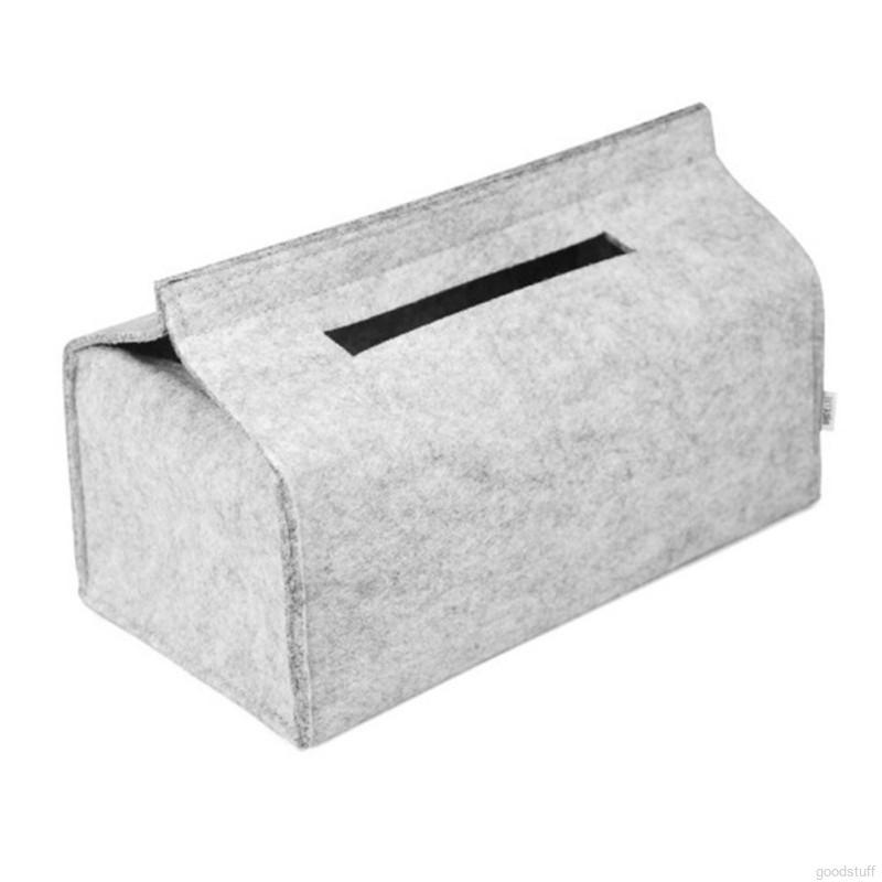 Hộp nỉ đựng khăn giấy xinh xắn