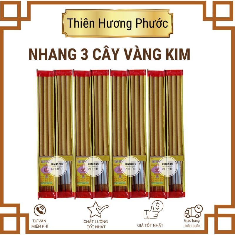 Nhang rồng 3 cây đỏ TQ cao 40cm 30cm