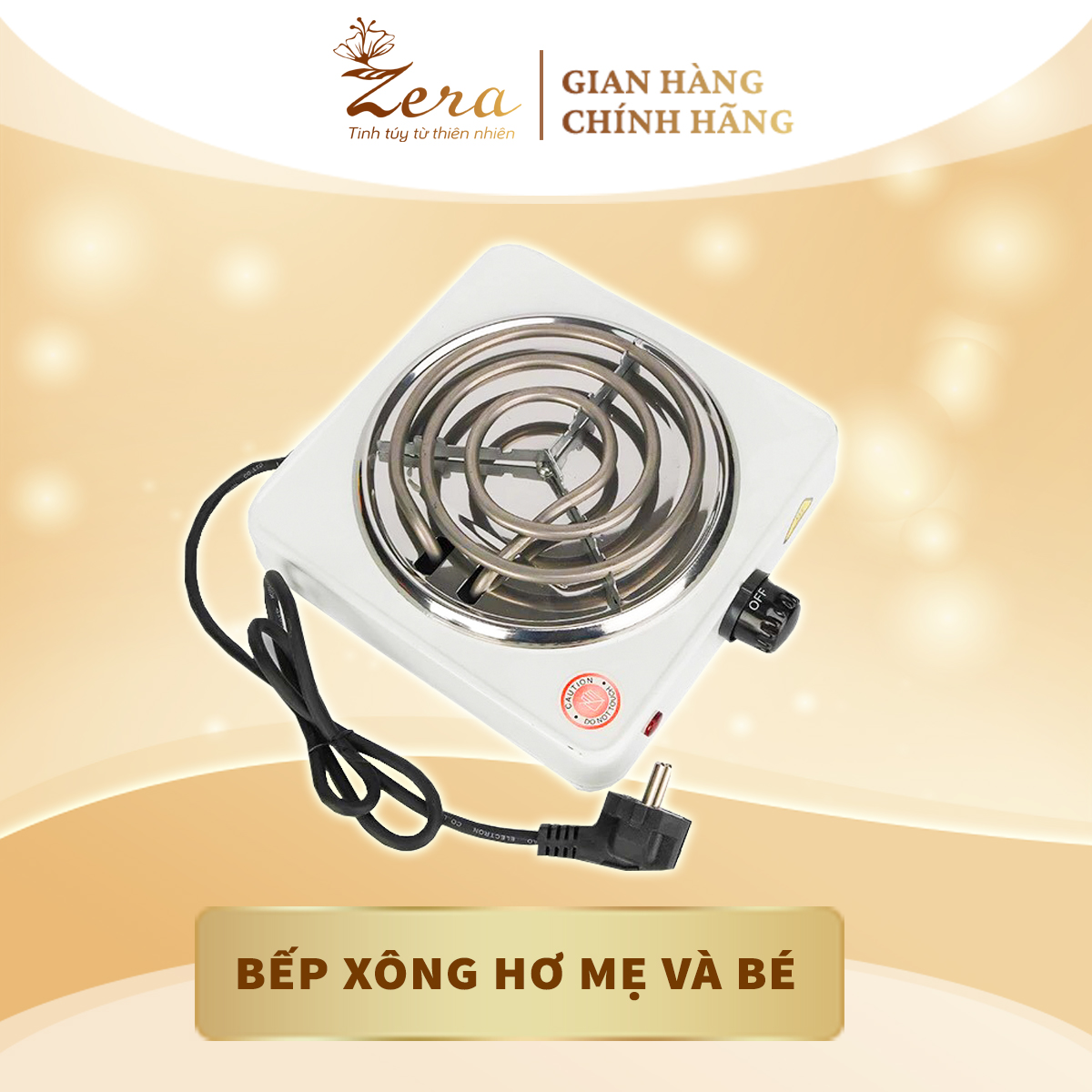 Bếp xông hơ mẹ và bé loại lớn 1000W 5 cấp độ nhiệt