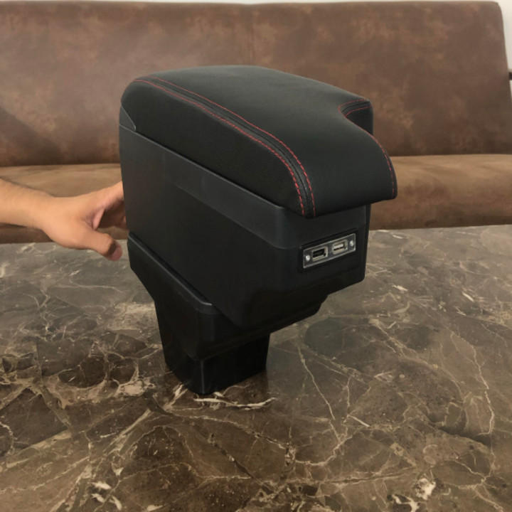 Hộp tỳ tay ô tô, xe hơi cao cấp tích hợp 6 cổng USB dùng cho xe Suzuki Vitara