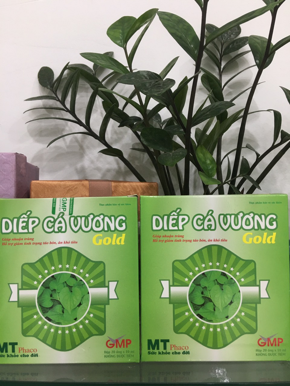 Combo 3 Hộp Diếp cá vương Gold- Giảm triệu chứng táo bón, Trĩ