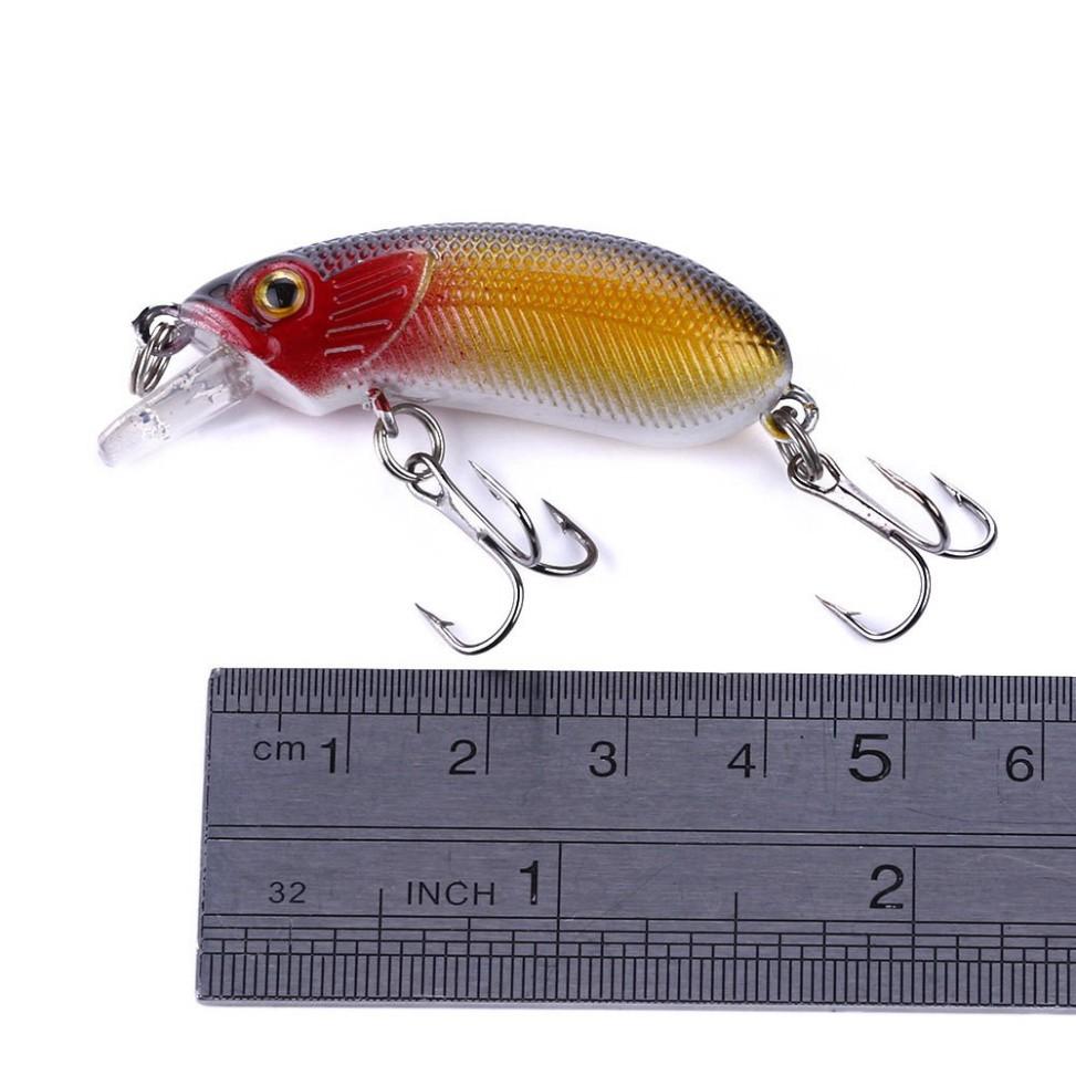 MỒI LURE 3D Dài 5cm nặng 7gr