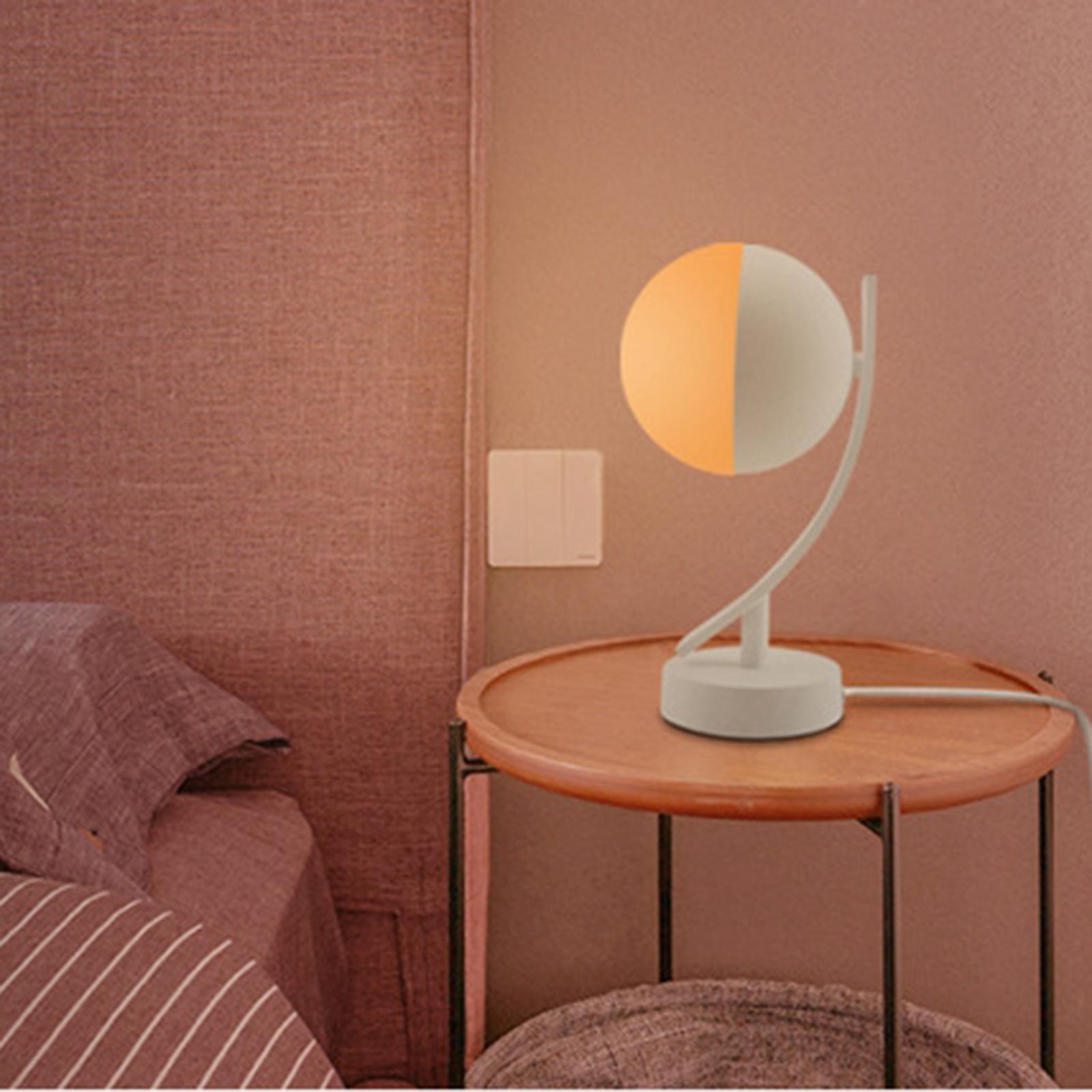 LED Voice Control Desk Lamp Bedside Table Light Eye-Caring Reading Lamp