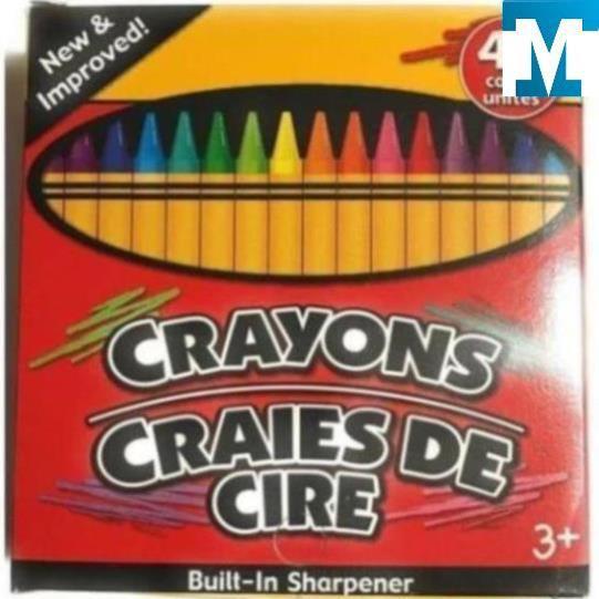 (Bán Sỉ)  MÀU SÁP CRAYONS 48 MÀU Tmark