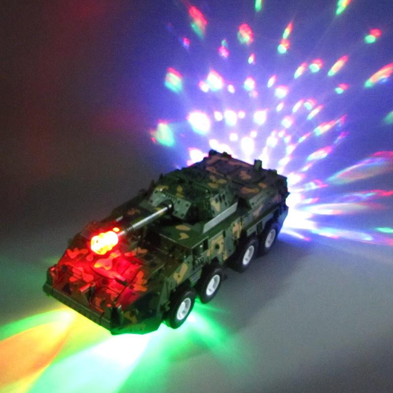 Đồ Chơi Trẻ Em Xe Tăng Biến Hình Robot Tự Động Có Đèn Và Nhạc YJ388 mới nhất 2021