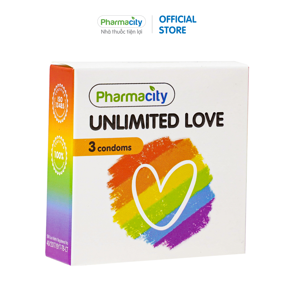 Bao cao su Pharmacity Unlimited Love