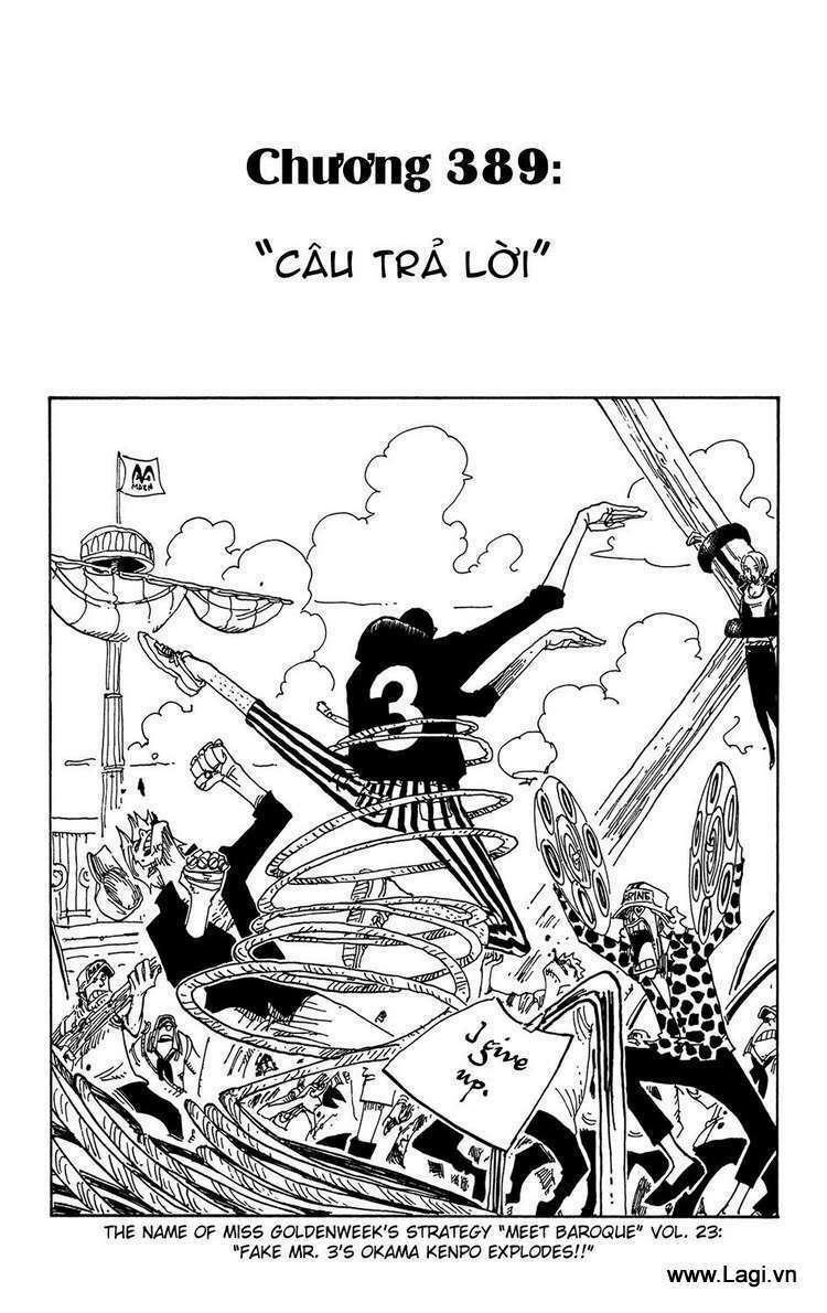 đảo hải tặc - one piece chapter 389 1