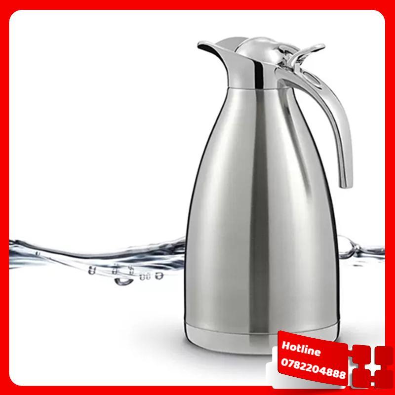 Bình Inox 2L Đựng Nước Giữ Nhiệt , Bình Giữ Nhiệt Có Quai. - Loại Tốt