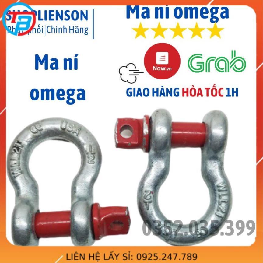 Ma ní omega từ 2 - 4,75 tấn chốt ren vặn Liên Sơn